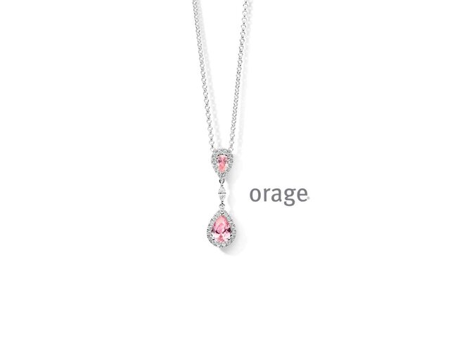 Ketting - zilver | Orage