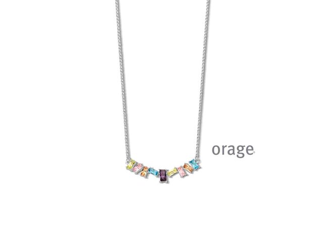 Ketting - zilver | Orage