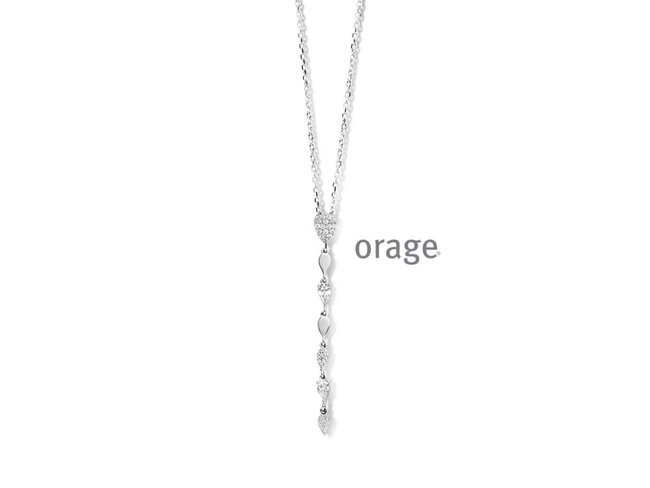 Ketting - zilver | Orage