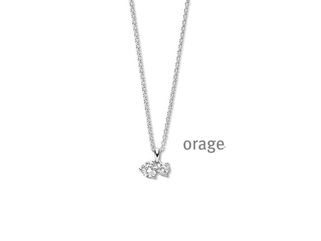 Ketting - zilver | Orage