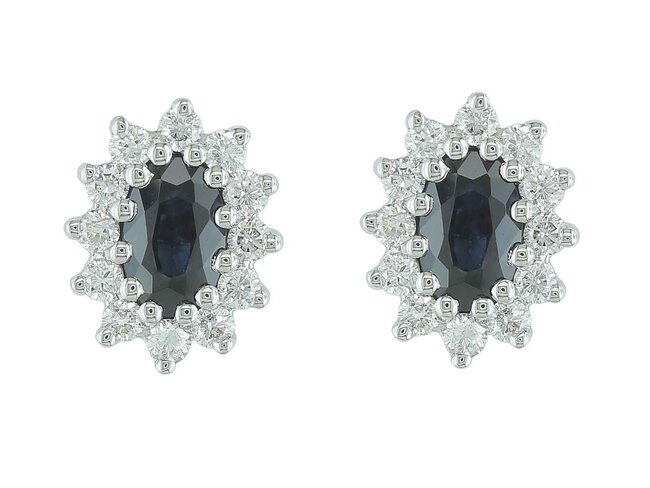 oorring briljant - goud | J&A Collectie