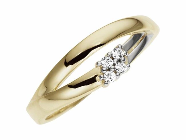 ring briljant - goud | You & Me