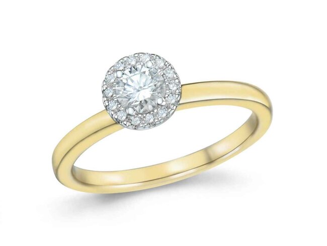 ring briljant - goud | BDB Collection