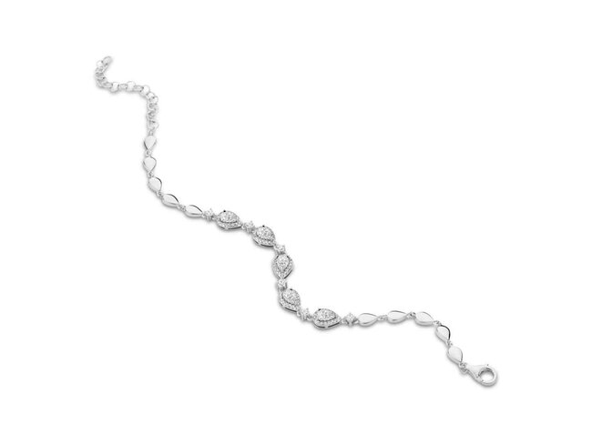 armband - zilver | Silverrose