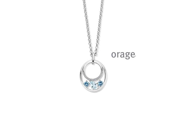 Ketting - zilver | Orage