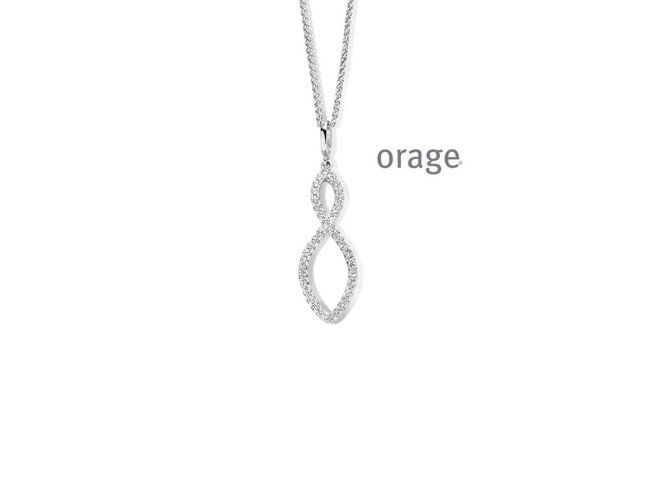 Ketting - zilver | Orage