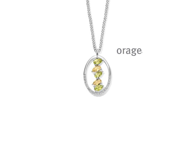 Ketting - zilver | Orage