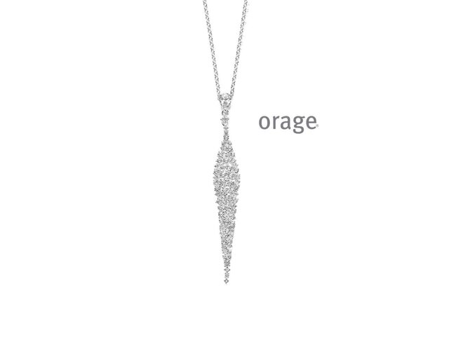 Ketting - zilver | Orage