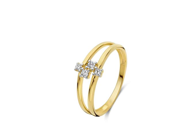 ring briljant - goud | Taste of Luxury