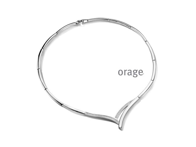 Ketting - zilver | Orage