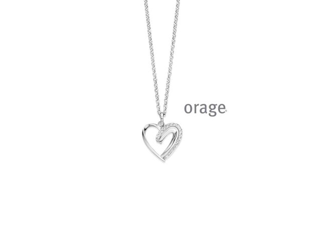 Ketting - zilver | Orage