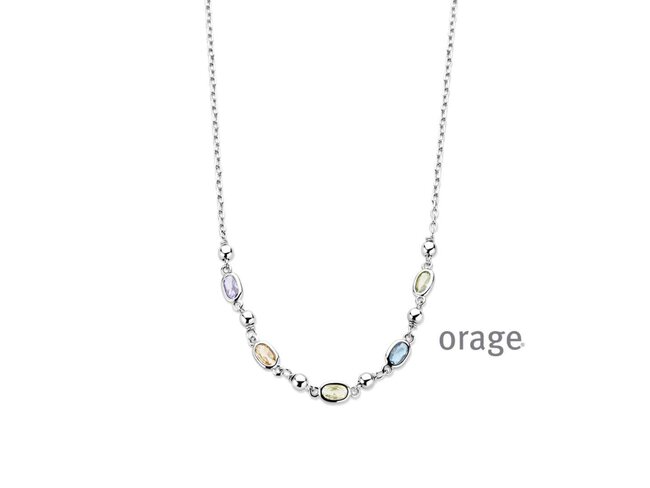 Ketting - zilver | Orage