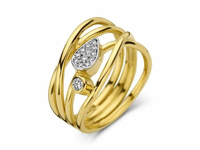 transformatie ring - goud | emotions