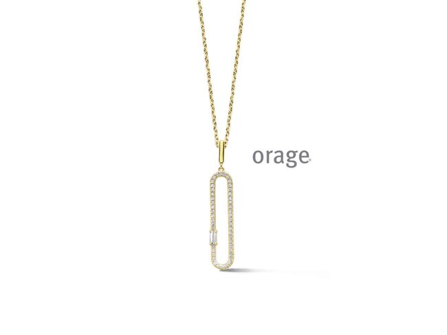 ketting - plaque | Orage