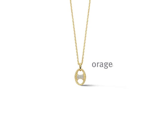 ketting - plaque | Orage