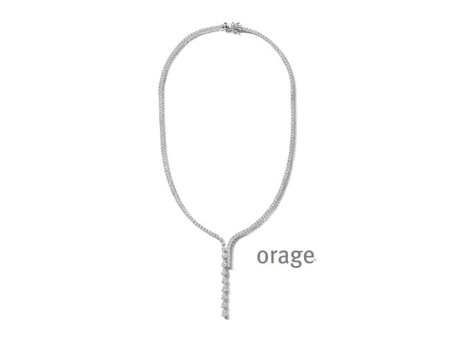 Ketting - zilver | Orage