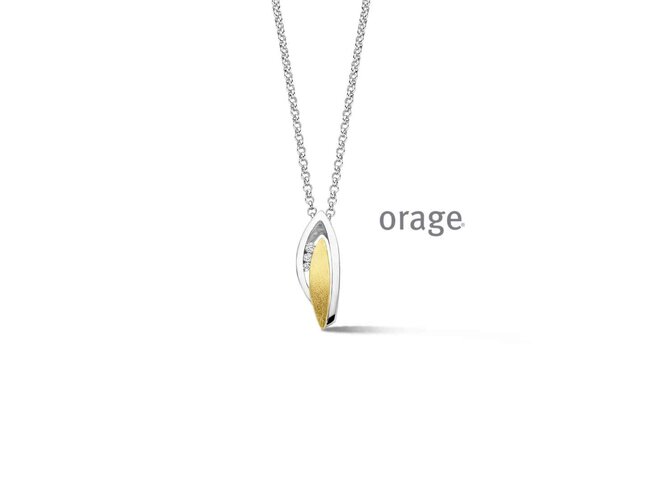 Ketting - zilver | Orage