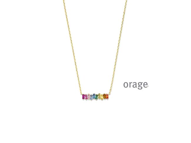 ketting - plaque | Orage