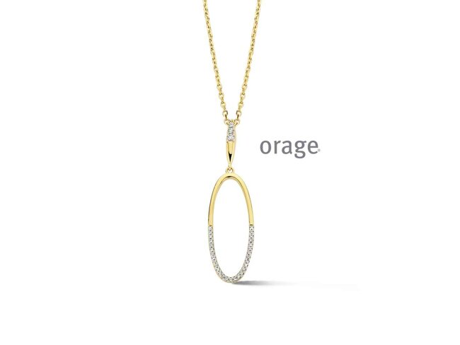 ketting - plaque | Orage
