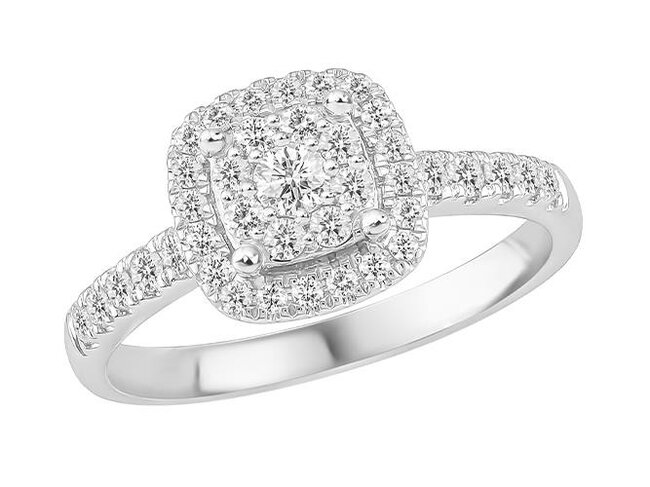 ring briljant - goud | J&A Collectie