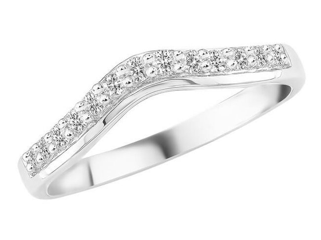 Trouwring briljant - goud | J&A Collectie