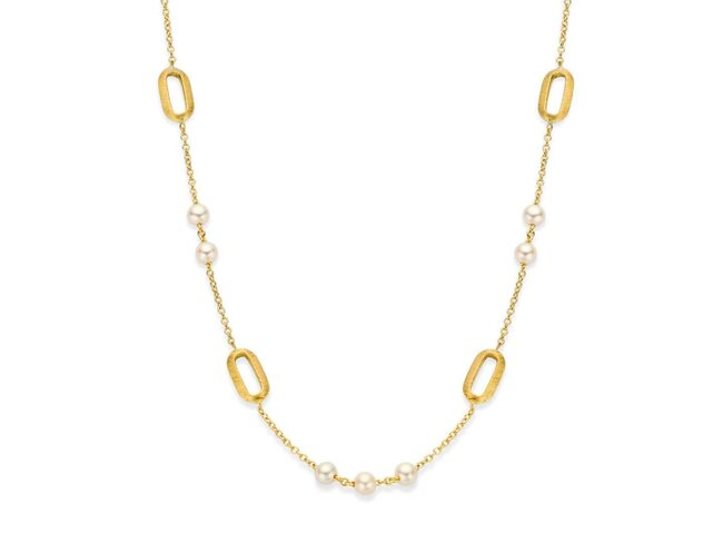 collier parel - goud | Taste of Luxury