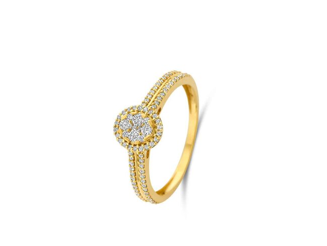 ring briljant - goud | Taste of Luxury