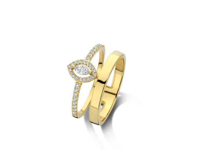 ring briljant - goud | Taste of Luxury