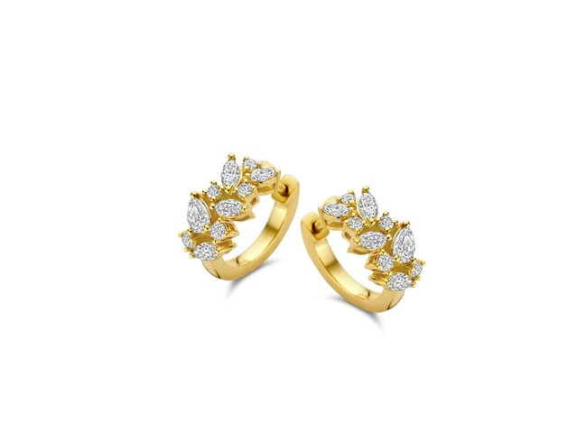 oorring briljant - goud | Taste of Luxury