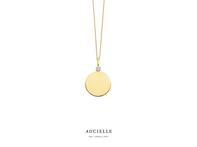 hanger briljant - goud | Aucielle