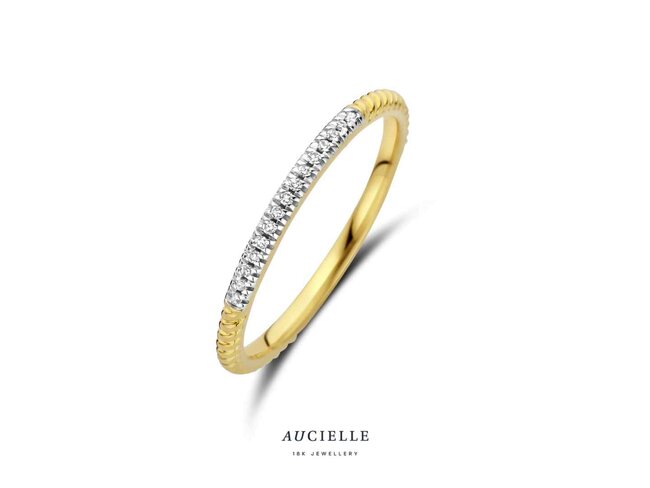 ring briljant - goud | Aucielle