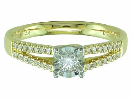 ring briljant - goud | J&A Collectie