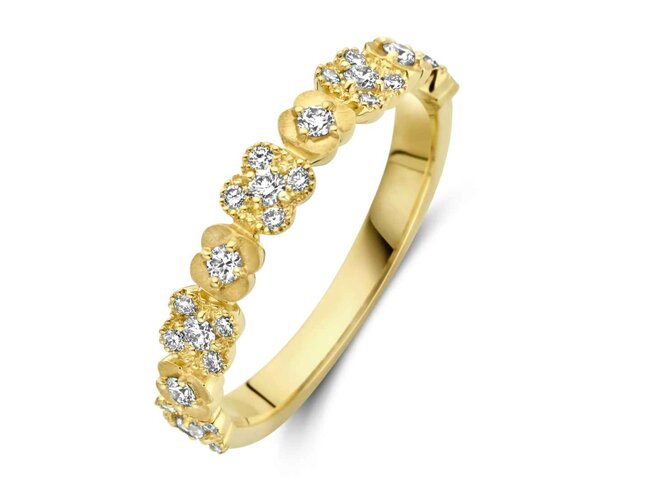 ring briljant - goud | Femme Adoree