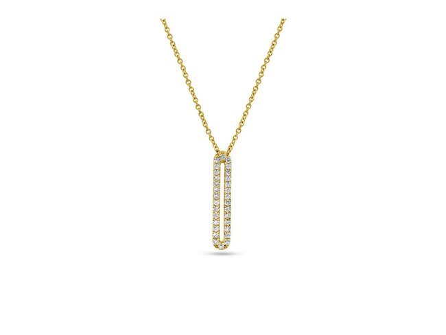 collier briljant - goud | Elegance