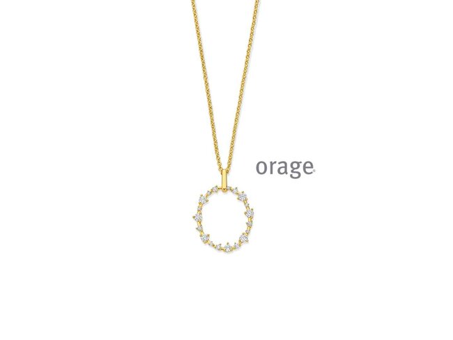 ketting - plaque | Orage