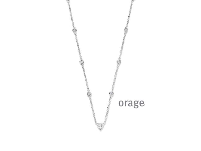 Ketting - zilver | Orage