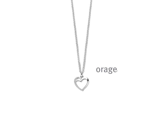 Ketting - zilver | Orage