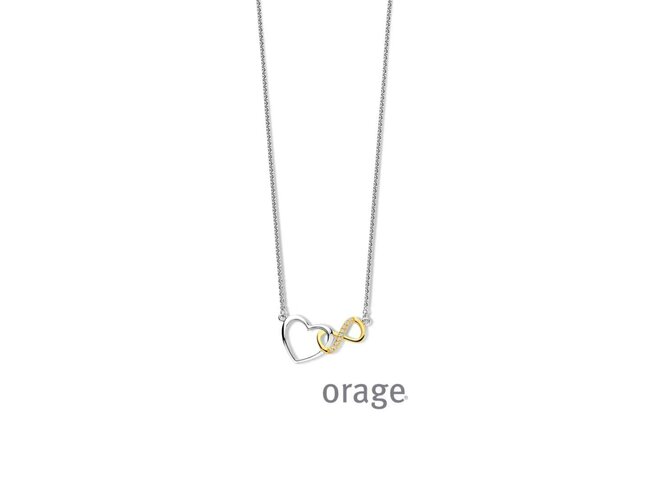 Ketting - zilver | Orage