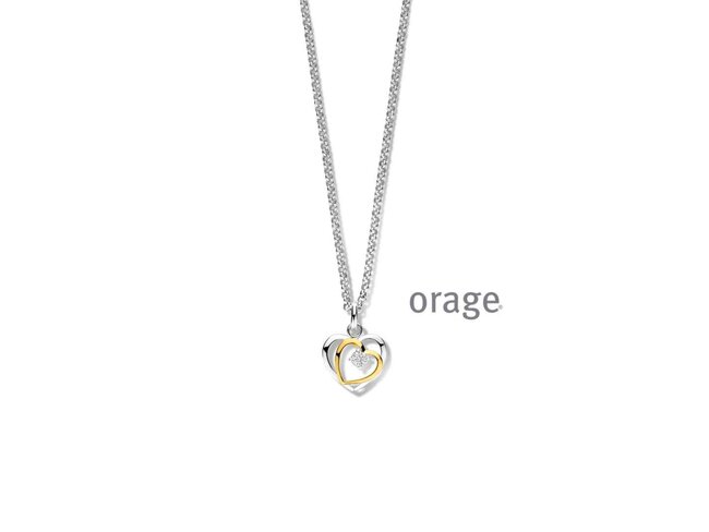 Ketting - zilver | Orage