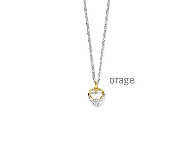 Ketting - zilver | Orage