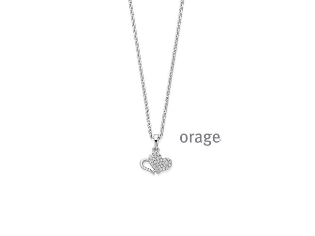 Ketting - zilver | Orage