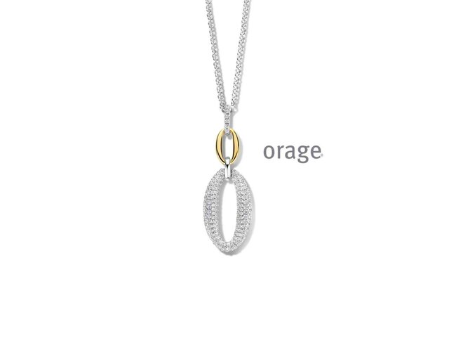 Ketting - zilver | Orage