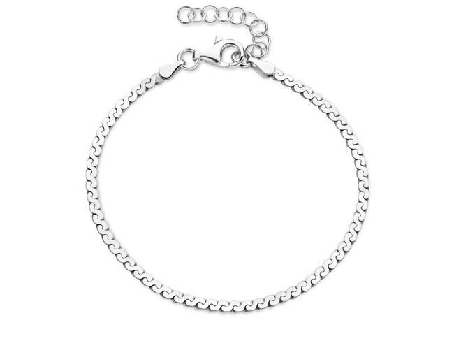 armband - zilver | Naiomy