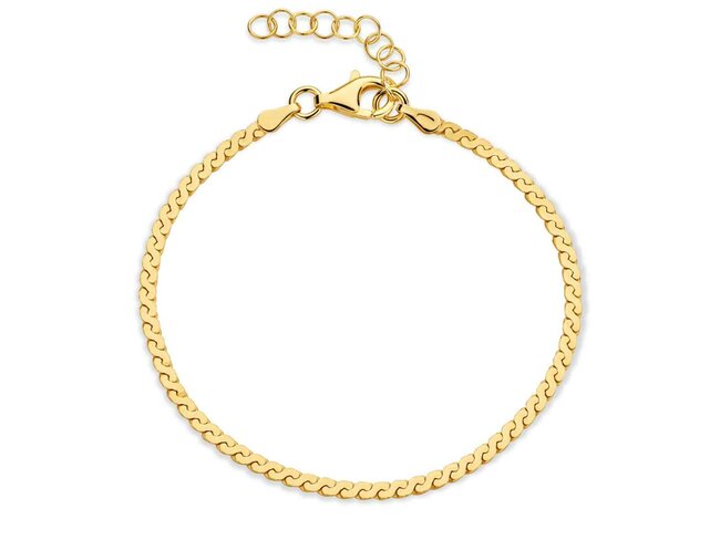 armband - zilver | Naiomy