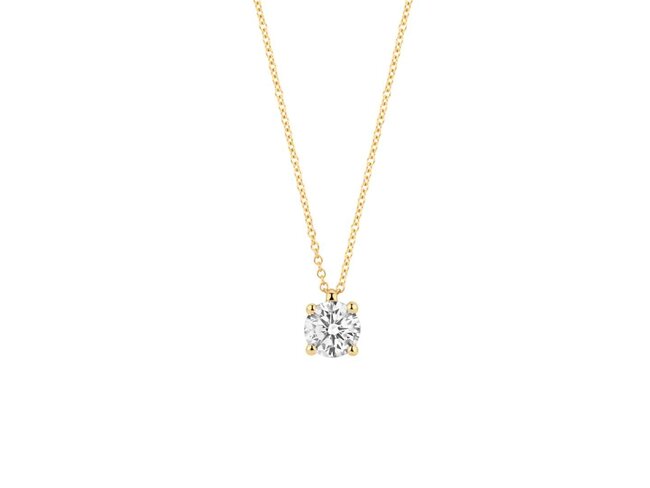 collier - 14 kt LAB Diamond | Blush LAB Diamond