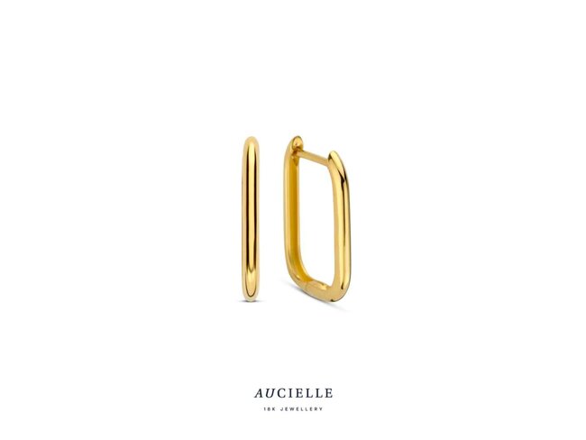oorring creolen - goud | Aucielle