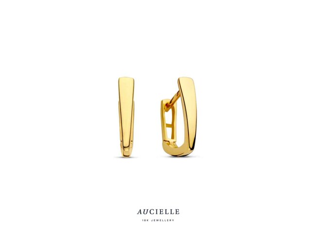 oorring creolen - goud | Aucielle