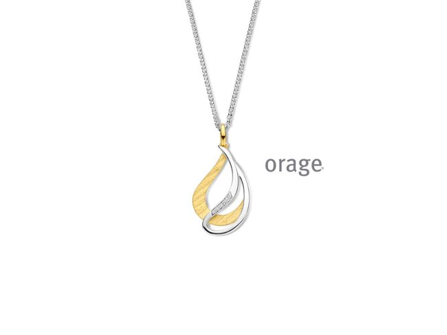 Ketting - zilver | Orage