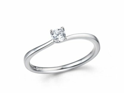 Ring - goud 18 kt met briljant | BDB Collection