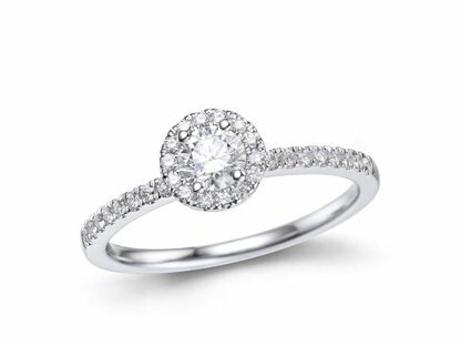 Ring - goud 18 kt met briljant | BDB Collection